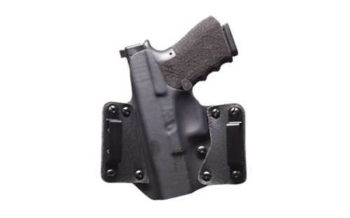 Holsters BlackPoint Tactical Leather Wing OWB BLK PNT LTHR WING SIG P365 RH BLK • Model: Leather Wing OWB